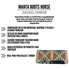 Manta Boots Horse Navajo Tambor Ref.: 1801