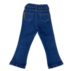 Calça Infantil For Texas Jeans Stone Flare Com Strass R.6003