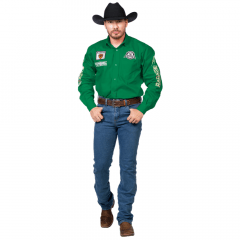 Camisa Masculina Bordada Radade Gold Team - Escolha a cor
