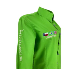 Camisa Feminina Competição Texas Farm - Ref. CAP007 - Escolha a cor
