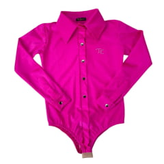 Body Infantil Top Country Manga Longa Ref. 010 - Escolha a cor