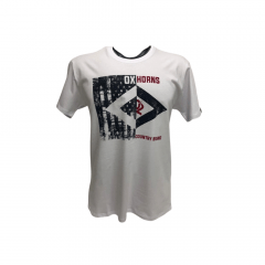 Camiseta Masculina Ox Horns Branca Country Brand REF 1450