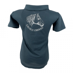 Camiseta Feminina Polo cavalo Crioulo Sentinela - Escolha a cor