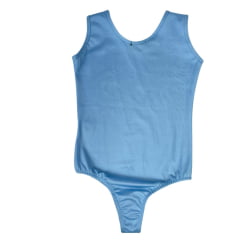 Body Infantil Top Country Regata Azul Claro Simples