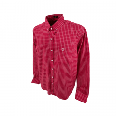Camisa Masculina TXC Xadrez Vermelha - Ref. 2718L