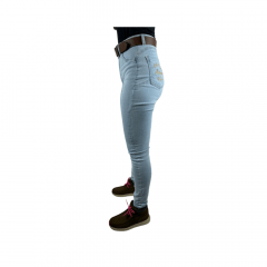 Calça Feminina Maragata Jeans Claro Skinny Ref:0624