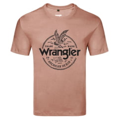 Camiseta Masculina Wrangler Salmão -  Ref WM5644RS