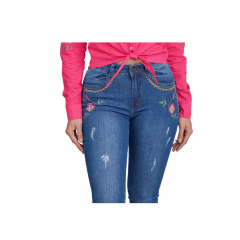 Calça Jeans Feminina Minuty Bootcut Azul Ref.221243