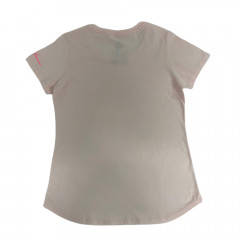 Camiseta Feminina Ox T shirt - Básica - Rosa  Ref: 814