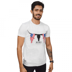 Camiseta Masculina Moiadeiros Branca - REF:MC250