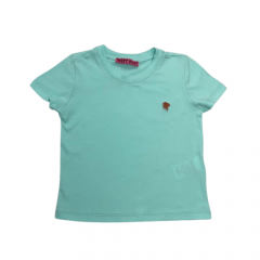 Camiseta Infantil West Dust Verde Baby Look - REF: BL.27076