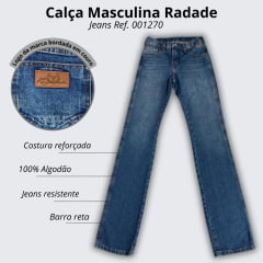 Calça Jeans Masculina Radade Twenty Blue - Ref. 001270