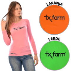Camiseta Feminina Texas Farm Térmica UV50+ Ref. UVF001 
