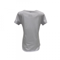 Camiseta Feminina Ox Horns T Shirt  Básica  Branco Ref: 8019
