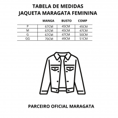 Jaqueta Jeans Feminina Maragata - Curta - Ref: 1700