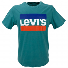 Camiseta Masculina Levi's Manga Curta Azul Ref. LB0010431