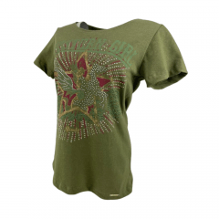 Camiseta Feminina Minuty Estampada  - Ref.1286 - Escolha a cor