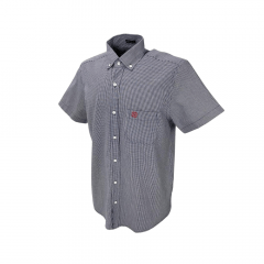 Camisa Masculina Txc Manga Curta Xadrez Azul - Ref. 2763C