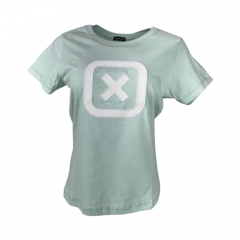 Camiseta Feminina Txc Custom Bordada Verde - Ref. 4985