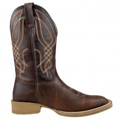 Bota Texana Masculina Jácomo Fóssil Oil Café - Ref. 3101/UMA