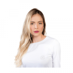 Camiseta feminina TXC ML X-Sweat Branco Ref: 4846