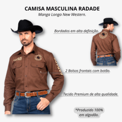 Camisa Masculina Radade New Western - Escolha a cor