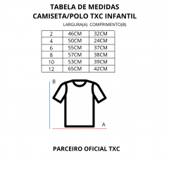 Camiseta Polo Infantil TXC Azul Marinho Ref.: 28032