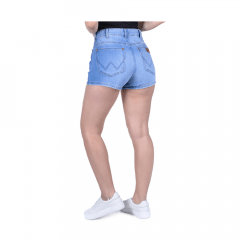 Shorts Jeans Feminino Wrangler Urbano Delavê - REF: WF6565UN