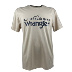 Camiseta Masculina Wrangler TShirt Bege Ref:WM5660AR