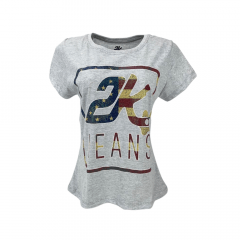 Camiseta Feminina 2K Jeans Cinza Ref:0055