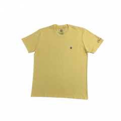 Camiseta Masculina Ox Horns Amarela Básica REF 8003