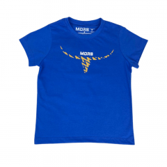 Camiseta Infantil Os Moiadeiros Azul Escuro Ref.: MDRS