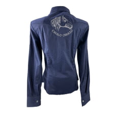 Camisa Feminina Sentinela Gaúcha Bordada Ref. 37 - Escolha a cor