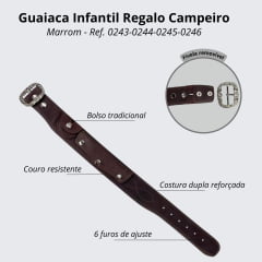 Guaiaca Infantil Regalo Campeiro - Ref. 0243-0244-0245-0246
