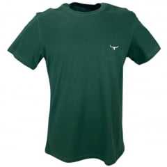 Camiseta Masculina Os Moiadeiros Verde Básica