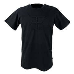 Camiseta Masculina Texas Farm TX Ledge Preto Ref. CM442