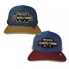 Boné Texas Farm Unissex Jeans Bordado - Ref. TF514 - Escolha a cor