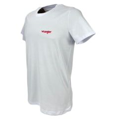 Camiseta Masculina Wrangler Básica Branca - Ref. WM5503 BR