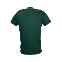 Camiseta Polo Masculina Ox Horns Verde Militar - Ref. 3009