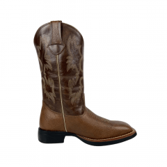 Bota Texana Masculina Classic Montana Boise/Café Ref: MTN-CL