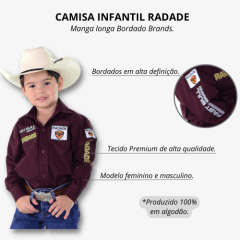 Camisa Infantil Radade Brands - Escolha a cor