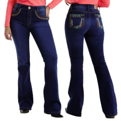 Calça Jeans Feminina West Dust Jesse Bootcut - Ref. CL28540