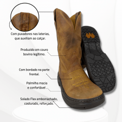 Bota Tênis Masculina Durango Rust Boot - Ref. 201003BTO