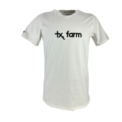 Camiseta Masculina Texas Farm Overtone Off White Ref: CM418