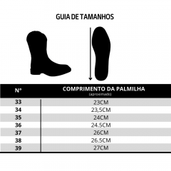 Bota Texana Feminina Vimar Boots Couro Marrom - Ref. 13174