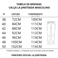 Calça Masculina La Jineteada Reta Caqui Ref.: 600-10620