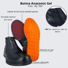 Botina Masculina Anatomic Gel Floater Ref: 7887