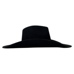 Chapéu Country Stetson Preto Carneira em Couro Ref. 64421