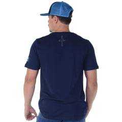 Camiseta Masculina Radade Azul Marinho Silk Ram Rodeo