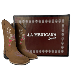 Bota Texana Infantil La Mexicana Ref. 10-6106